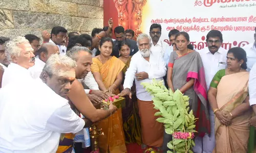 ராஜராஜ சோழன் காலத்தை போல கோவில் திருப்பணிகள் நடக்கின்றன- சேகர் பாபு பெருமிதம்