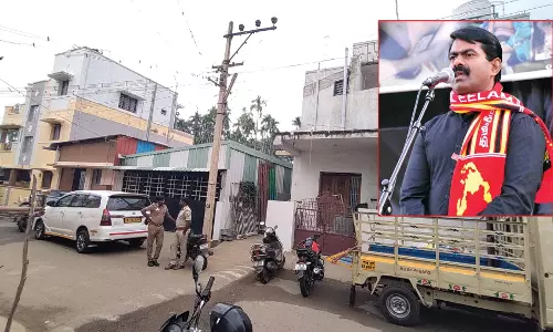 கட்சியை முடக்க பாஜக திட்டம்: என்.ஐ.ஏ. விசாரணைக்கு நேரில் ஆஜராவேன்- சீமான் ஆவேசம்