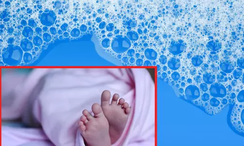 பிறந்து 22 நாட்களே ஆன குழந்தையின் உயிரை பறித்த சோப்பு தண்ணீர்