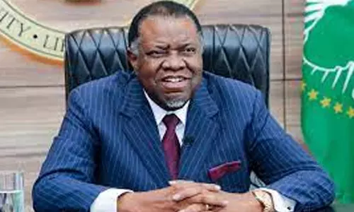 உடல்நலக் குறைவால் நமீபியா அதிபர் மரணம்