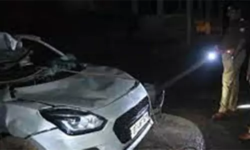 கார் கால்வாய்க்குள் கவிழ்ந்து 6 பேர் பலி