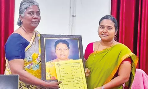 அரசு பள்ளிக்கு மேலும் ரூ.3½ கோடி நிலம் நன்கொடையாக வழங்கிய பூரணம் அம்மாள்