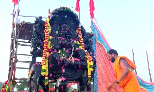 ஜெய் ப்ரத்யங்கிரா பீடத்தில் விக்ரஹ ப்ரதிஷ்டா வைபவ விழா