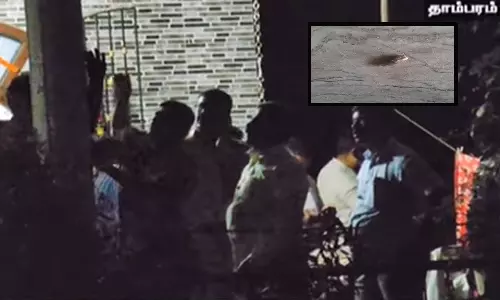 சென்னை தாம்பரத்தில் வீட்டில் துப்பாக்கி குண்டு பாய்ந்ததால் பரபரப்பு
