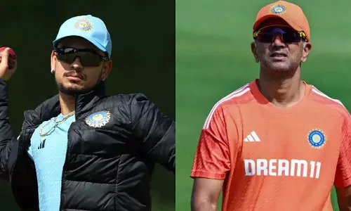 பாண்ட்யா சகோதர்களுடன் பயிற்சி: டிராவிட்டை தொடர்ந்து எதிர்க்கும் இஷான் கிஷன்