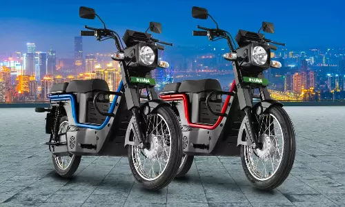 110 கிமீ ரேன்ஜ் வழங்கும் கைனடிக் லூனா இந்தியாவில் அறிமுகம்