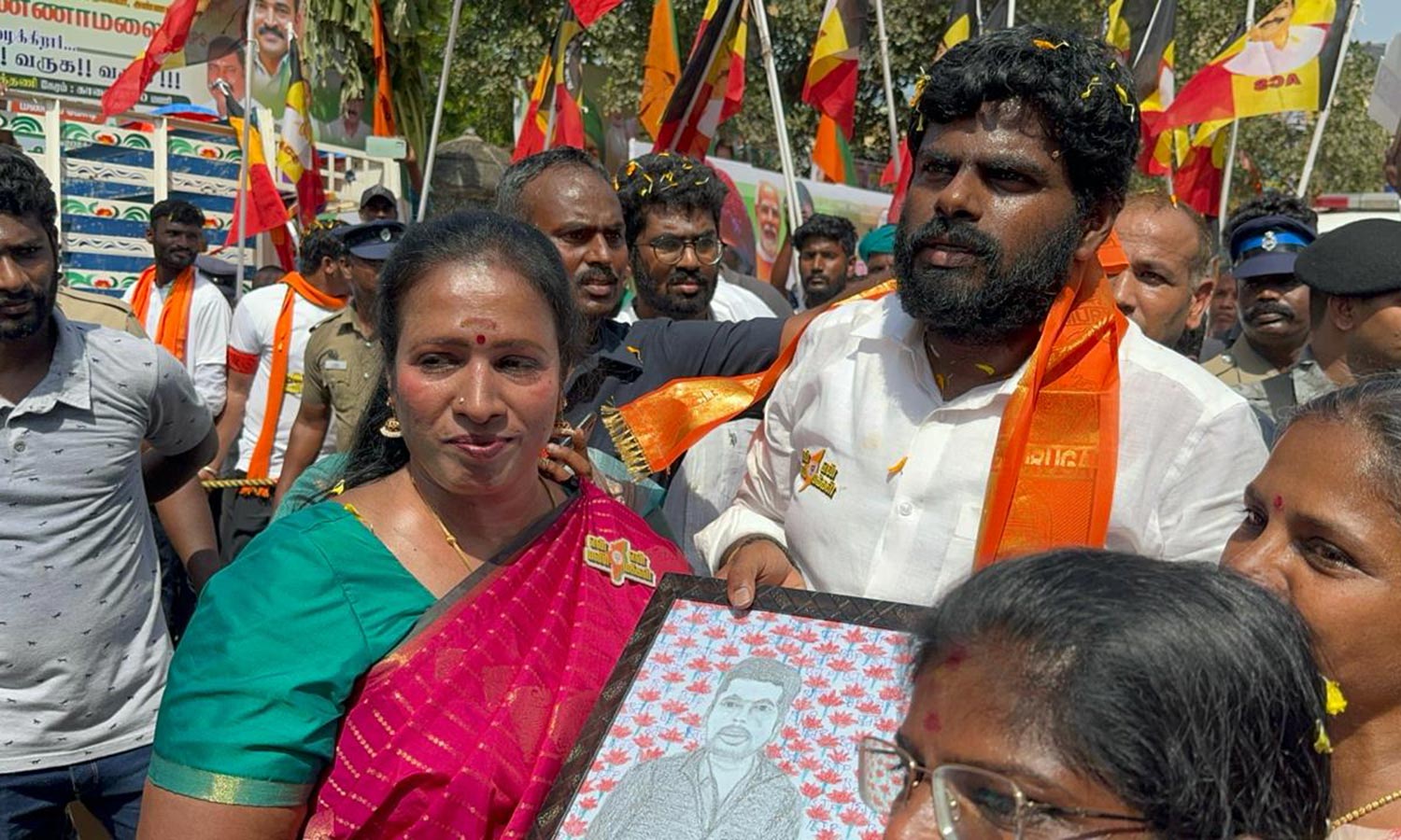 திருவள்ளூர் மாவட்டத்தில் நடைபயணத்தை தொடரும் அண்ணாமலை