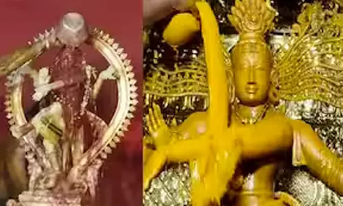 உத்திரகோசமங்கையில் 32  வகை  மூலிகை அபிஷேகம்