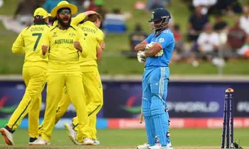 U19 உலகக் கோப்பை: 6 முக்கிய விக்கெட்டுகளை இழந்து தடுமாறும் இந்தியா