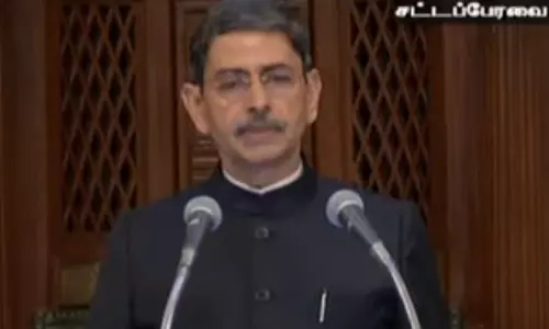 தமிழக சட்டசபை கூடியது: 2 நிமிடத்தில் உரையை முடித்த கவர்னர் ஆர்.என்.ரவி