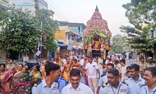 திருச்செந்தூர் வெயிலுகந்தம்மன் கோவில் மாசித்தேரோட்டம்