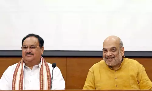 தமிழக பாஜனதா நிர்வாகிகளுடன் அமித்ஷா-நட்டா ஆலோசனை