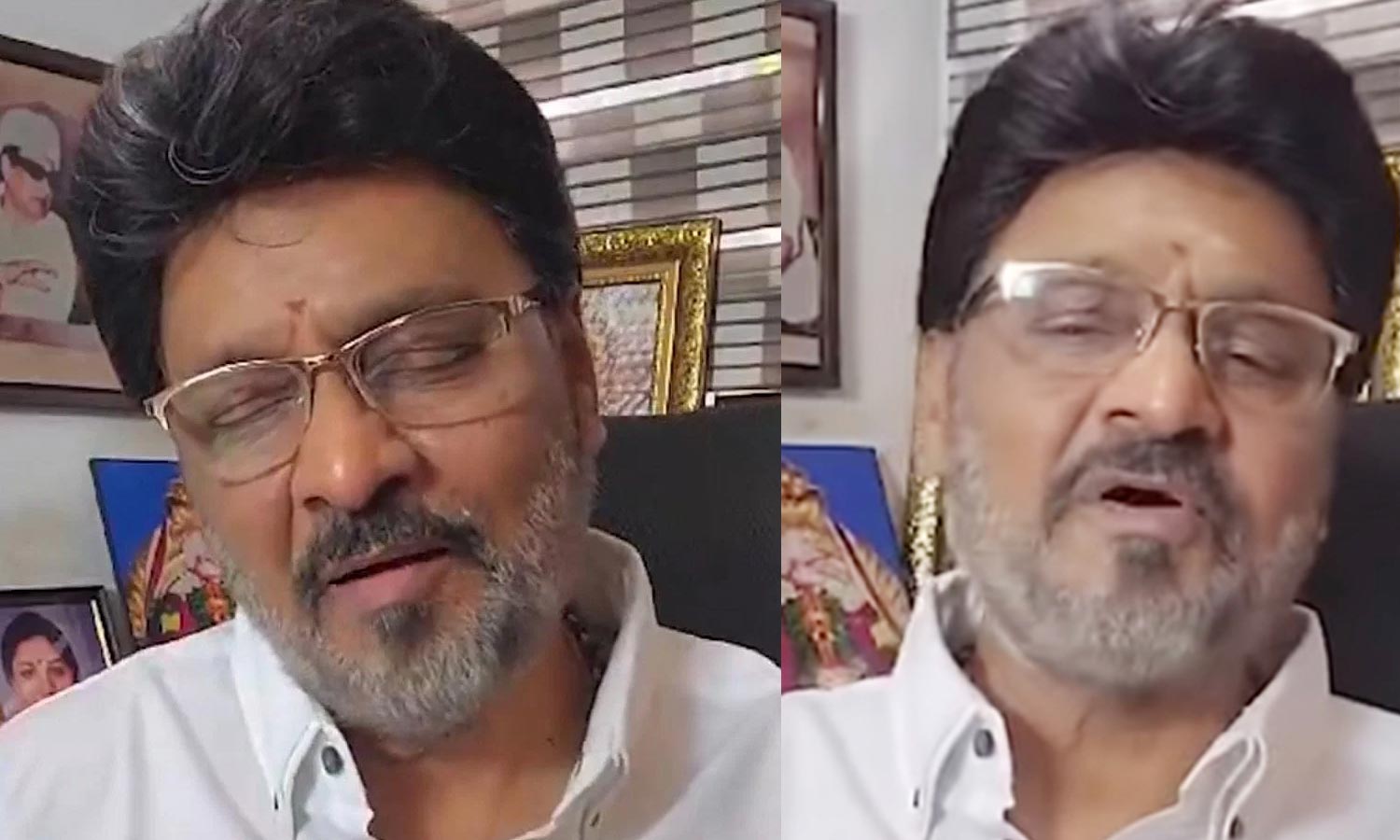 சர்ச்சைக்குரிய வீடியோ பதிவு - பாக்யராஜ்-க்கு போலீசார் எச்சரிக்கை