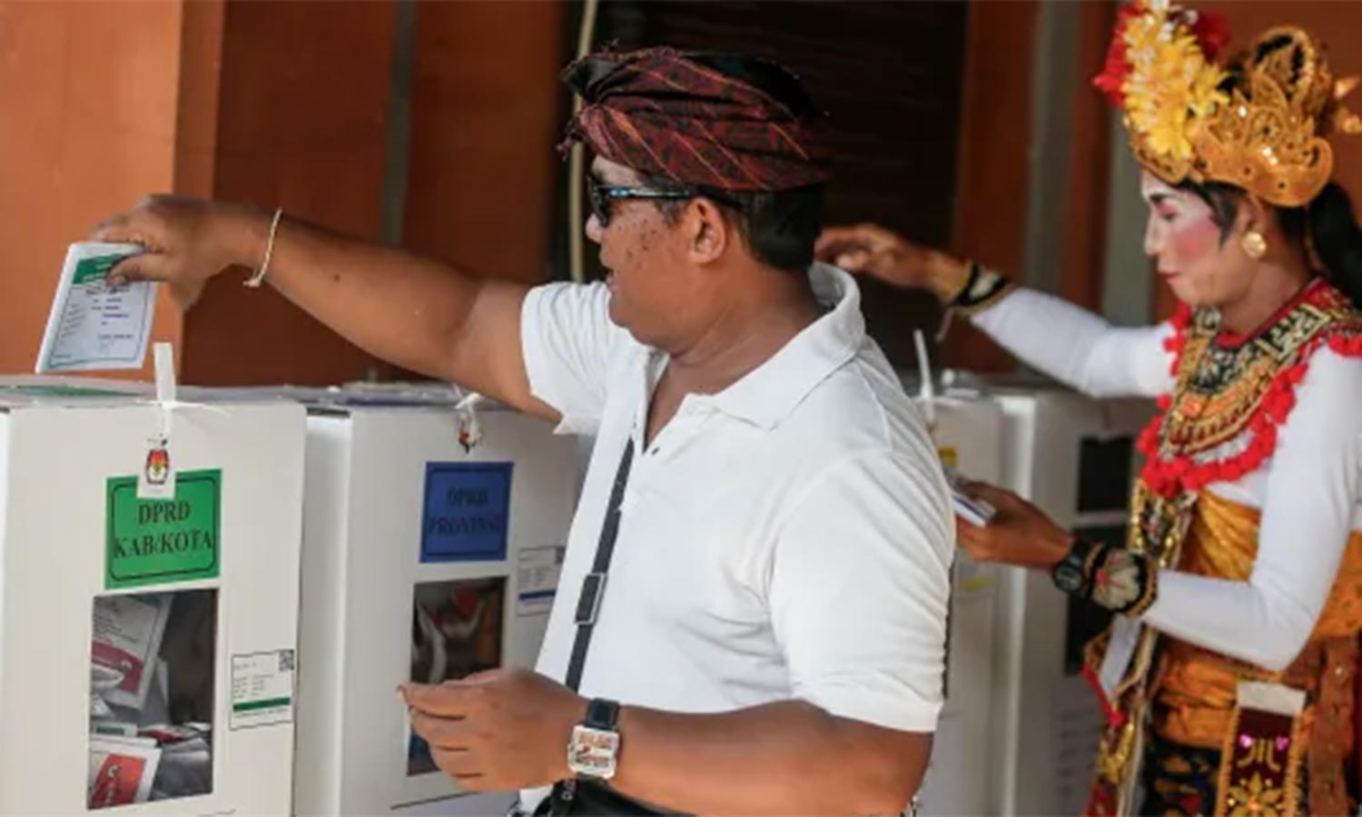 Jumlah pemilih yang tinggi dalam pemilihan presiden Indonesia