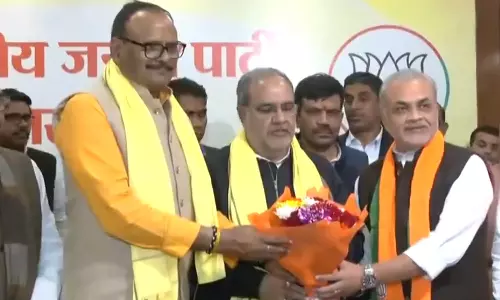 பா.ஜ.க.வில் இணைந்தார் லால் பகதூர் சாஸ்திரி பேரன்