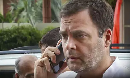 போலீஸ் நடவடிக்கையால் காயம் அடைந்த விவசாயியிடம் ராகுல் காந்தி போனில் பேச்சு