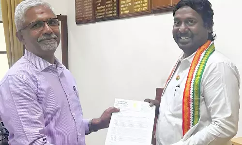 தென்னக ரெயில்வேயின் முதன்மை இயக்க மேலாளரை சந்தித்த விஜய் வசந்த் எம்.பி.