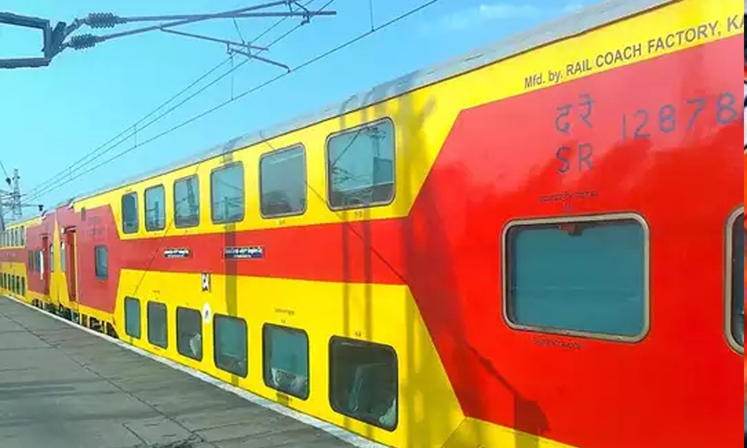 முன்பதிவில்லாத பெட்டியுடன் சென்னை-பெங்களூரு டபுள் டக்கர் ரெயிலில் புதிய வசதிகள்