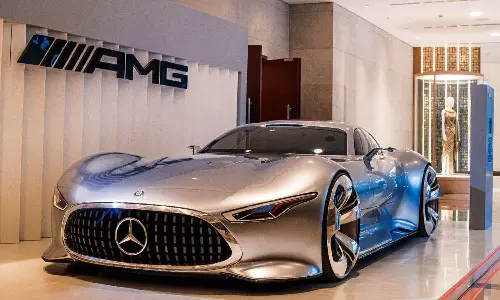 இந்தியாவில் காட்சிக்கு வைக்கப்பட்ட மெர்சிடிஸ் AMG GT6 கான்செப்ட்