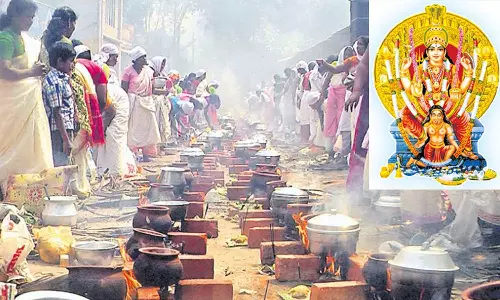 ஆற்றுக்கால் பகவதி அம்மன் கோவில் பொங்காலை திருவிழா நாளை தொடங்குகிறது