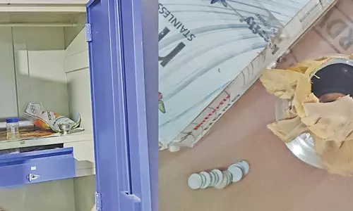 தருமபுரியில் 2-வது நாளாக அடுத்தடுத்து 4 கடைகளில் மேற்கூரையை உடைத்து கொள்ளை