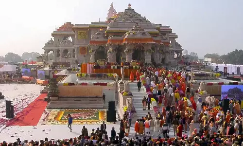 அயோத்தி ராமர் கோவிலில் மதியம் ஒரு மணிநேரம் நடை அடைப்பு: அறக்கட்டளை நிர்வாகம்