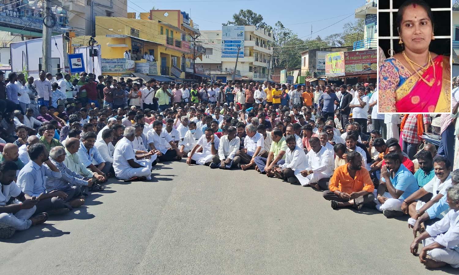 ஒற்றை யானை தாக்கி 2 பெண்கள் பலி: உறவினர்கள்-கிராம மக்கள் சாலை மறியல்