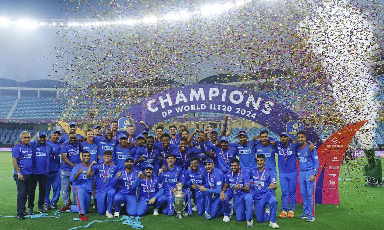 சர்வதேச டி20 லீக் தொடர்: சாம்பியன் பட்டம் வென்ற மும்பை இந்தியன்ஸ் எமிரேட்ஸ்