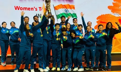 ஆசிய பேட்மிண்டன் சாம்பியன்ஷிப்: தாய்லாந்தை வீழ்த்தி தங்கம் வென்ற இந்தியா