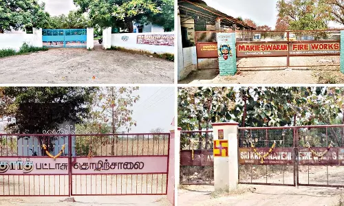 சரவெடி தயாரிக்க அனுமதி வழங்கக்கோரி பட்டாசு உற்பத்தியாளர்கள் வேலைநிறுத்தம்