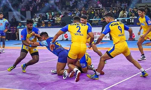 புரோ கபடி லீக் போட்டியில் தமிழ் தலைவாஸ் அணி சாதனை