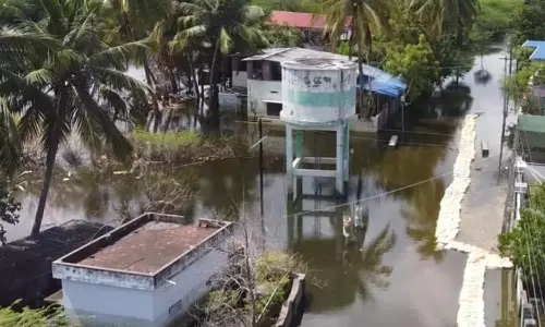 வெள்ளாளன்விளை ஊராட்சி பகுதியில் 2 மாதங்களை கடந்தும் வடியாத வெள்ளநீர்