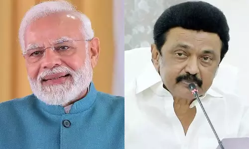 குலசேகரன்பட்டினம் ராக்கெட் ஏவுதளத்திற்கு அடிக்கல்: பிரதமர் மோடியுடன் மு.க.ஸ்டாலின் பங்கேற்பு