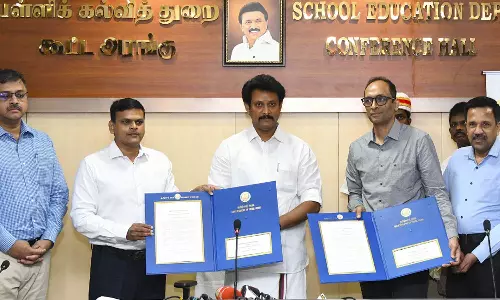 6 முதல் 12-ம் வகுப்பு வரை படிக்கும் மாணவர்களுக்கு உண்டு உறைவிட பள்ளி அமைக்க புரிந்துணர்வு ஒப்பந்தம்