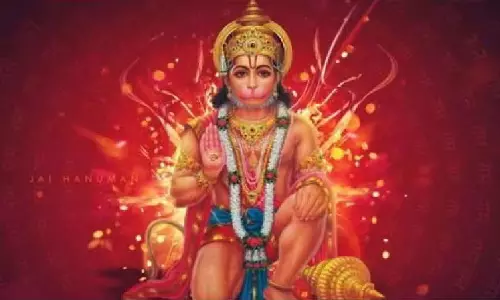 சிவ அம்சம் பொருந்திய அனுமன்...!