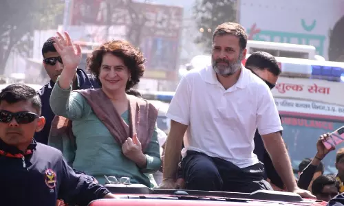 ராகுல் காந்தி பாத யாத்திரையில் பங்கேற்ற பிரியங்கா