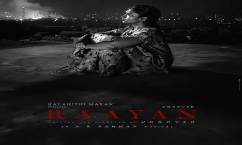 தனுஷ் இயக்கும் ராயன்-ல துஷாரா விஜயன்: பர்ஸ்ட் லுக் போஸ்டர் வெளியானது