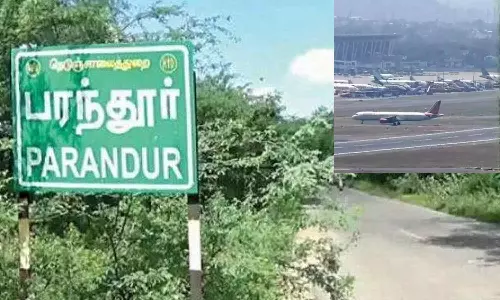 பரந்தூர்- முதல்கட்டமாக 218 பேரிடம் 93 ஏக்கர் நிலத்தை கையகப்படுத்த நோட்டீஸ்
