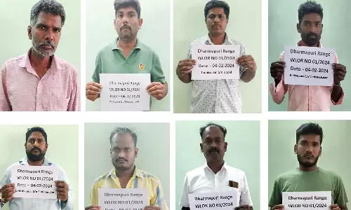 புள்ளி மானை வேட்டையாடிய 8 பேர் மீது வழக்கு