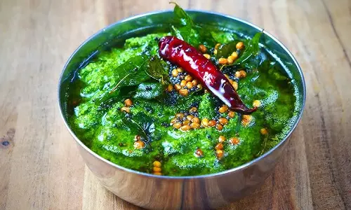 செரிமானத்தை தூண்டும் நார்த்தை இலை துவையல்