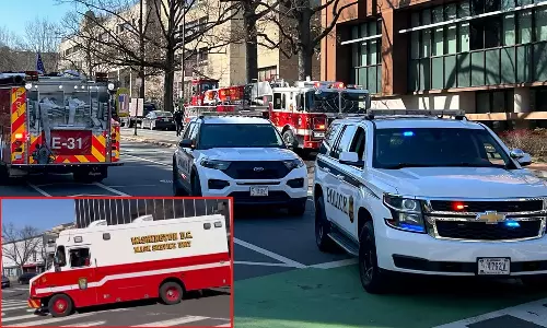 அமெரிக்காவில் இஸ்ரேல் தூதரகம் முன்பு தீக்குளித்த விமானப்படை வீரர் பலி