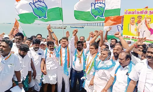 பதவி ஆசையில் விஜயதாரணி பாரதிய ஜனதாவுக்கு ஓட்டம்- விஜய் வசந்த் எம்.பி. தாக்கு