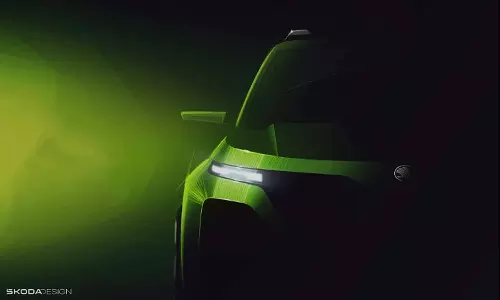 இந்திய வெளியீட்டுக்கு ரெடியாகும் ஸ்கோடா காம்பேக்ட் எஸ்.யு.வி.