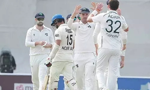 அயர்லாந்துக்கு எதிரான டெஸ்ட்: 155 ரன்னில் சுருண்ட ஆப்கானிஸ்தான்