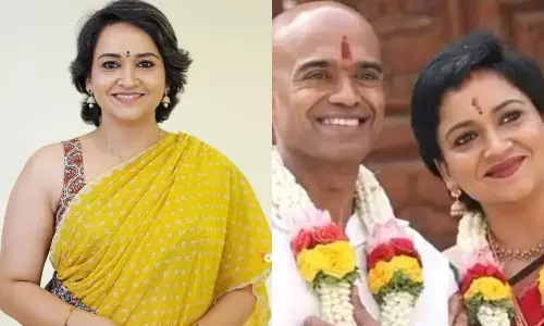 விண்வெளி வீரரை மணந்தது எப்படி?... மனம் திறந்தார் லீனா நாயர்