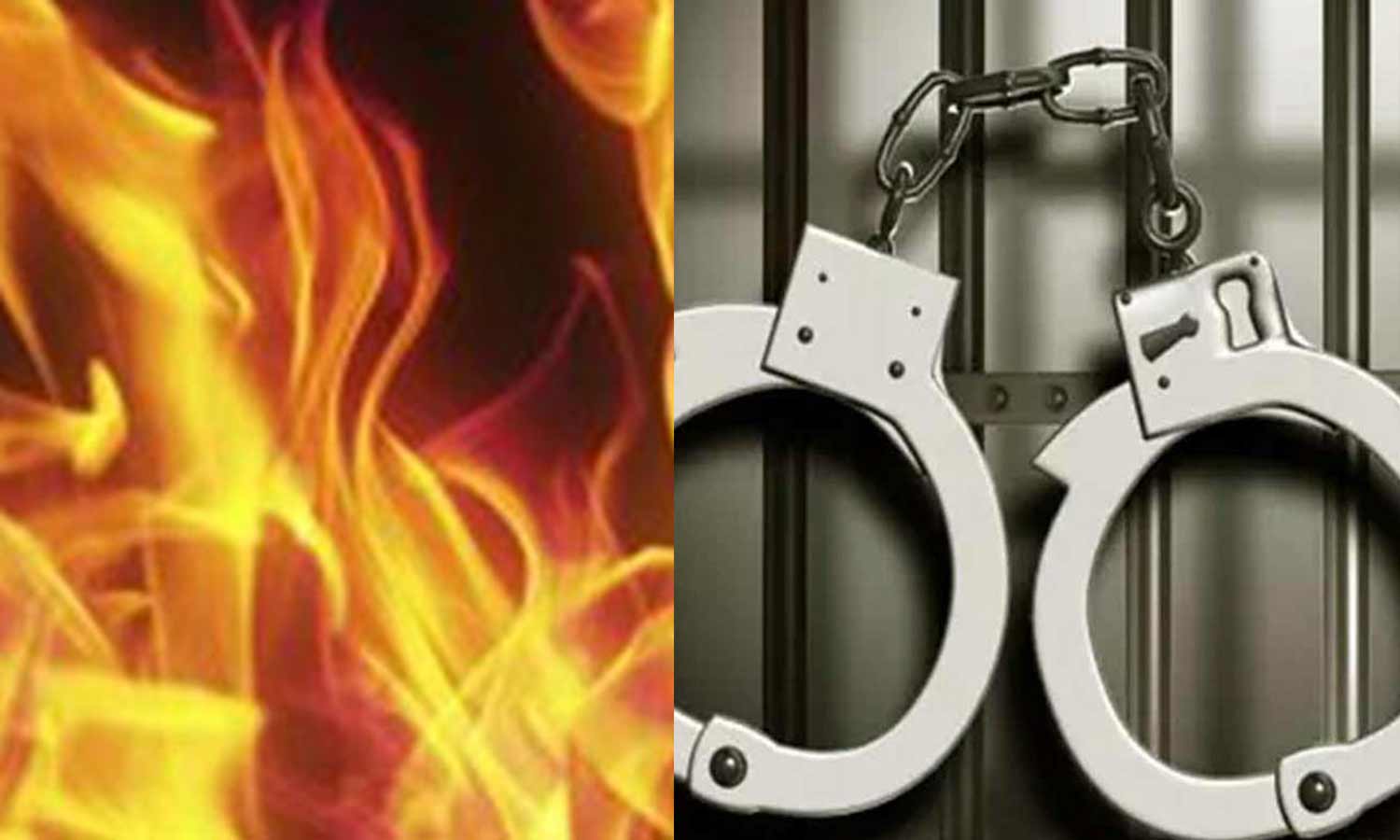 காரிமங்கலம் அருகே தென்னந்தோப்புக்கு தீ வைத்த வாலிபர் கைது