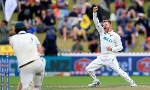 2-வது இன்னிங்சில் நியூசிலாந்து அபாரம்: ஆஸ்திரேலியா 164 ரன்னில் சுருண்டது- இலக்கு 369