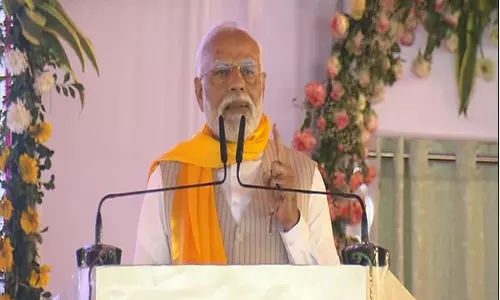 வேலைக்காக வெளிமாநிலம் செல்லும் நிலை தற்போது மாறியுள்ளது: பீகாரில் பிரதமர் பேச்சு