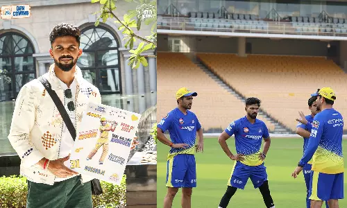 ஐ.பி.எல் தொடருக்கான பயிற்சியை தொடங்கியது சென்னை சூப்பர் கிங்ஸ்: தோனி எப்போது இணைவார்?