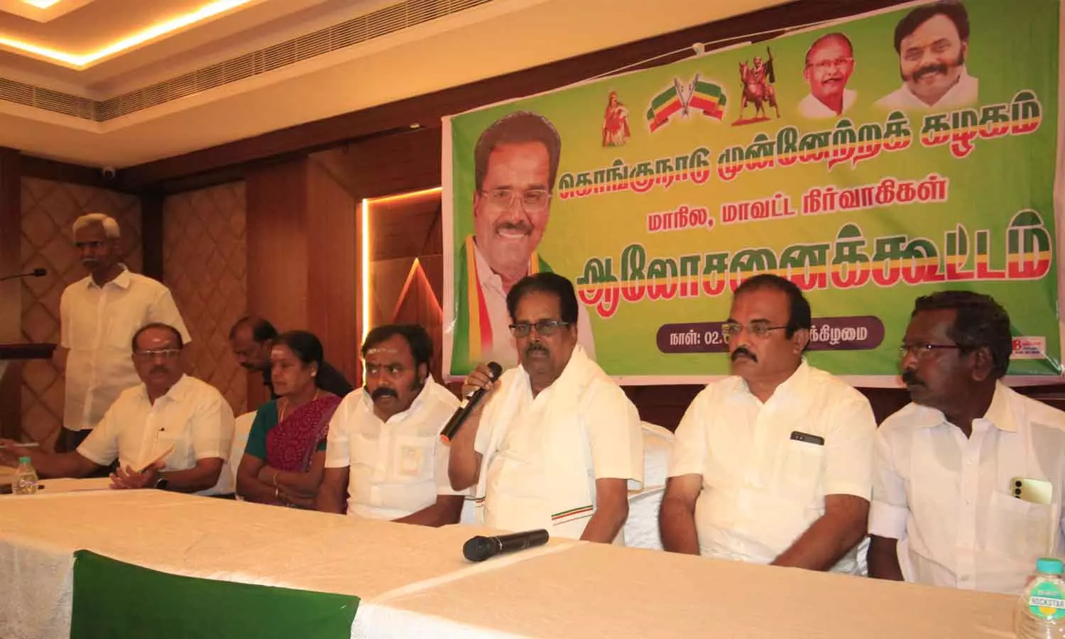 பாராளுமன்ற தேர்தலில் கொங்குநாடு முன்னேற்ற கழகம் பா.ஜ.க.வுக்கு நிபந்தனையற்ற ஆதரவு பாராளுமன்ற தேர்தலில் கொங்குநாடு முன்னேற்ற கழகம் பா.ஜ.க.வுக்கு நிபந்தனையற்ற ஆதரவு